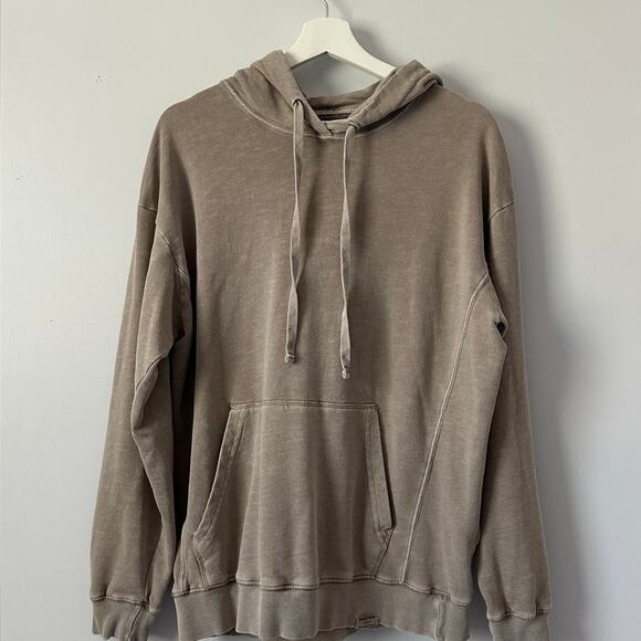 Cotton On Tan Pullover Hoodie size Small - Picture 3 of 9